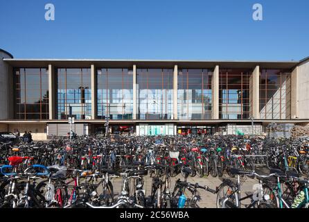 Hauptbahnhof, Heidelberg, Baden-Wuerttemberg, Germany, Europe Stock Photo