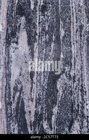 Texture of black and white marble as a background. Stock Photo