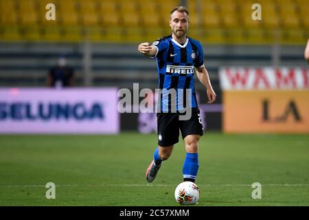 Parma, Italy - 28 June, 2020: Christian Eriksen of FC Internazionale in action during the Serie A football match between Parma Calcio and FC Internazionale. FC Internazionale won 2-1 over Parma Calcio. Credit: Nicolò Campo/Alamy Live News Stock Photo