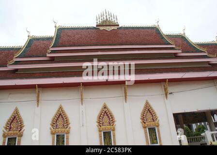 Beautiful and original Laos. Capital Of Vientiane. An unusual journey through Southeast Asia. Photo without filters. Stock Photo