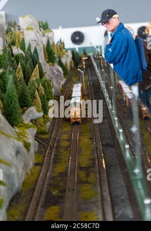 Largest miniature train set 2024 world