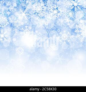 Winter background. Christmas decoration Card concept Vector illustration. Stock Vector