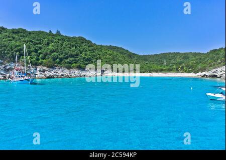 Paxos Island, Greece Stock Photo