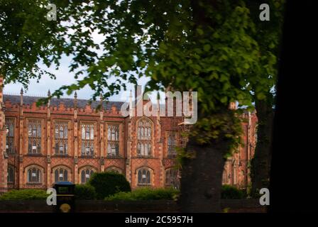 Campus of Queen University of Belfast Stock Photo