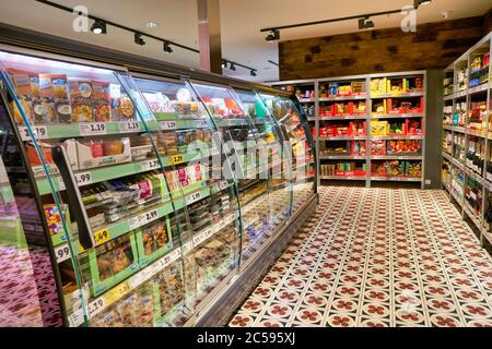 BERLIN, GERMANY - CIRCA SEPTEMBER, 2019: interior shot of Penny supermarket in Berlin. Stock Photo