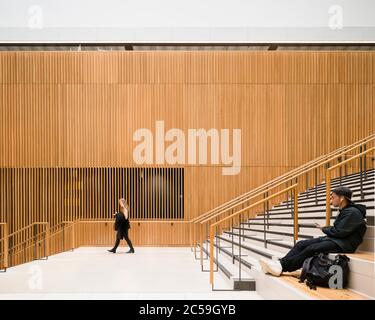 City of Glasgow College Interior Stock Photo - Alamy