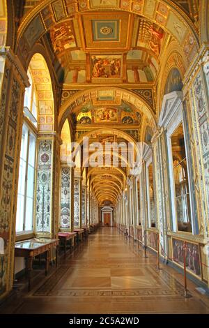The Raphael Loggias or Vatican loggias are a corridor space in the Apostolic Palace, Hermitage, St Petersburg, Russia.