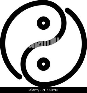 easy drawings of yin and yang symbol