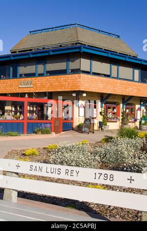 London Bridge Pub at Fisherman's Wharf,Monterey,California,USA Stock Photo