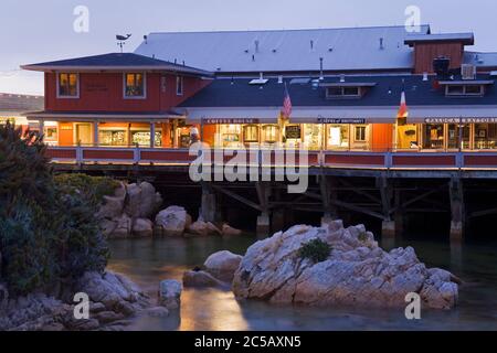 Fisherman's Wharf in Monterey,California,USA Stock Photo