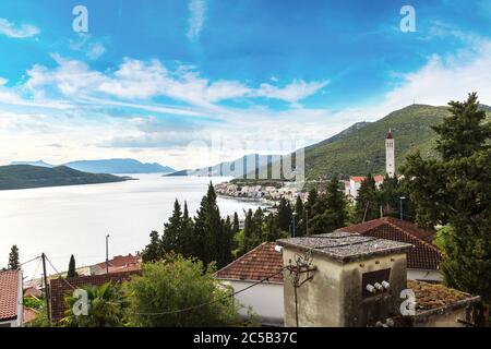 Neum, resort on the Adriatic sea in a beautiful summer day, Bosnia and Herzegovina Stock Photo