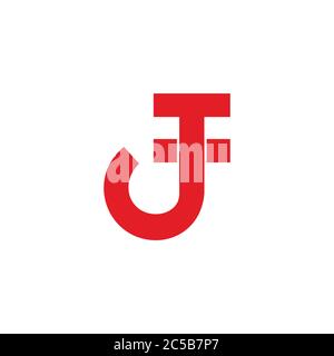 letter dt circle motion geometric design logo vector Stock Vector