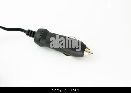 charging a cigarette lighter on white background Stock Photo