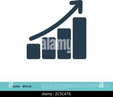 Info graphic Finance Statistic Icon Vector Logo Template Illustration Design. Vector EPS 10. Stock Vector
