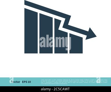 Info graphic Finance Statistic Icon Vector Logo Template Illustration Design. Vector EPS 10. Stock Vector