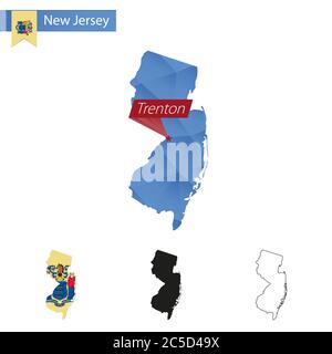 New Jersey State Flag | Nylon or Poly