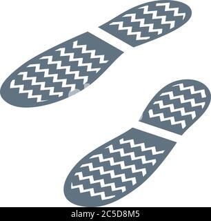 Fraud foodprint icon, isometric style Stock Vector