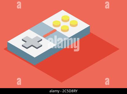 Gaming isometric vector Stock Vector
