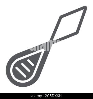 Needle Threader Embroidery Hobby Line Icon Stock Vector (Royalty