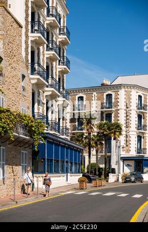 Le Grand Hote, Dinard, Brittany, France Stock Photo