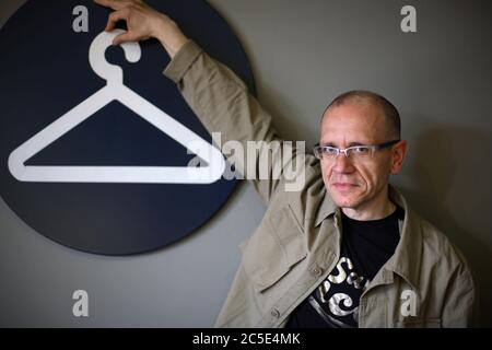 Portrait of Tommaso Labranca 11/05/2008 ©Basso CANNARSA/Opaleå© BASSO CANNARSA Stock Photo