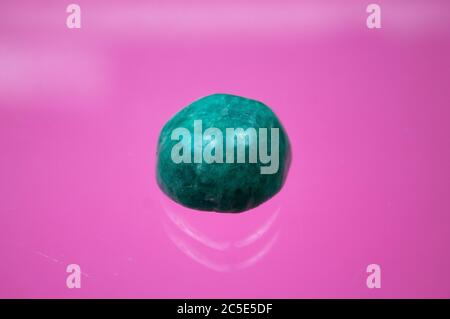 Amazonite, also known as Amazonstone, is a green tectosilicate mineral ...