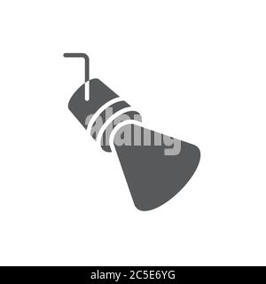 Scenic spotlight icon vector isolated on white background Stock Vector