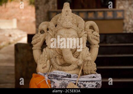 Ganesha statue on the island of Bali Stock Photo