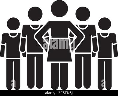 group of men black and white clipart