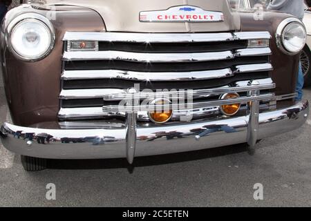 Bordeaux , Aquitaine / France - 06 20 2020 : Chevrolet Advance Design 3100 old vintage Pickup truck Stock Photo