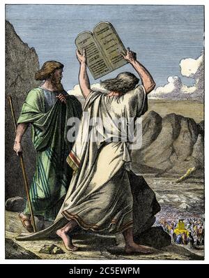 Worshipping the Golden Calf Stock Photo - Alamy