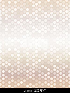Luxury metallic pearl background with small spots of light. Stock Vector