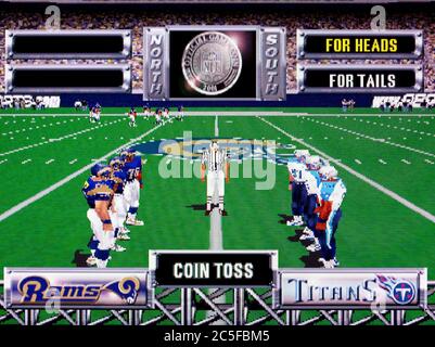 NFL Game Day 2001 - Sony Playstation 2 PS2 - Editorial use only Stock Photo  - Alamy