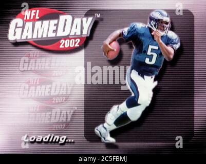 Madden NFL 2002 - Sony Playstation 1 PS1 PSX - Editorial use only Stock  Photo - Alamy