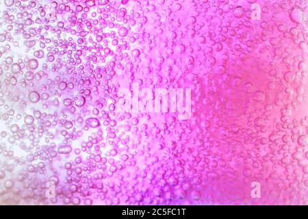 Soft focus. Abstract textured background transparent pink, white and purple gel. Stock Photo