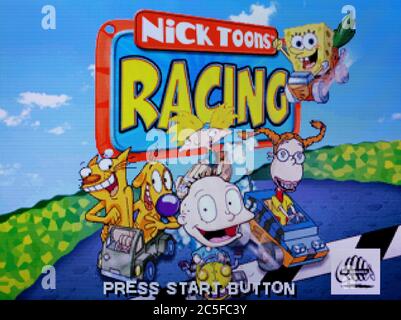 nicktoons racing game logo