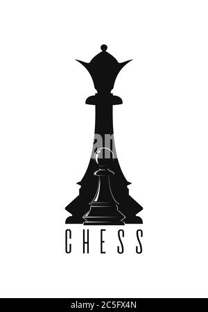 Chess Cowboy Simple Logo Style #268820 - TemplateMonster