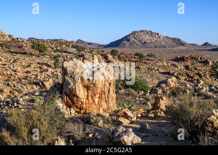 The Mountains in Aus, Karas Region, Namibia Stock Photo