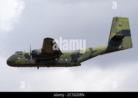 de Havilland Canada DHC-4A Caribou N9016L (msn 37), outside the Volpar ...