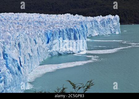 Perito Moreno Glacier close El Calafate, Patagonia, Argentina Stock Photo