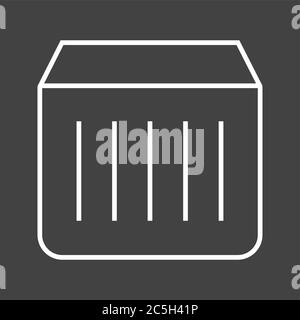 Unique Colors Box Vector Line Icon Stock Vector Image & Art - Alamy