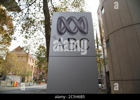 The Australian Broadcasting Corporation, ABC Ultimo Centre at 700 Harris Street in Ultimo. Stock Photo