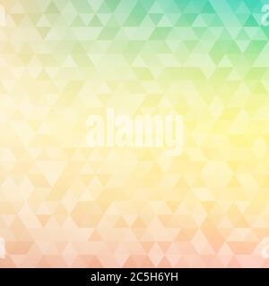 Colorful abstract geometric background with triangular polygons - low poly. Vector illustration. Stock Vector