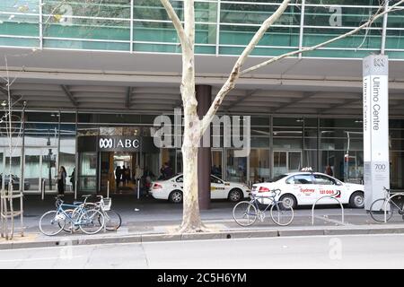 The Australian Broadcasting Corporation, ABC Ultimo Centre at 700 Harris Street in Ultimo. Stock Photo