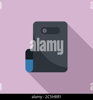 Flex display icon. Flat illustration of flex display vector icon for web design Stock Vector