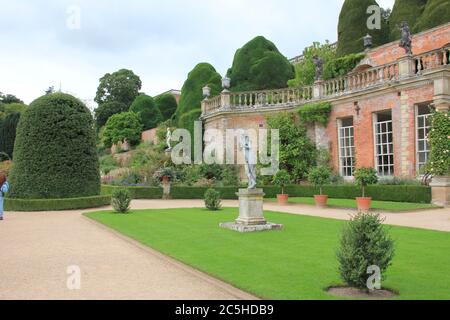 Powis Castle in Wales Stock Photo