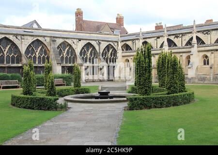 Gloucester Cathedral in  Gloucester, England Stock Photo