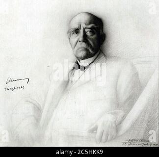 GEORGES CLEMENCEAU (1841-1929) French statesman in 1929 Stock Photo