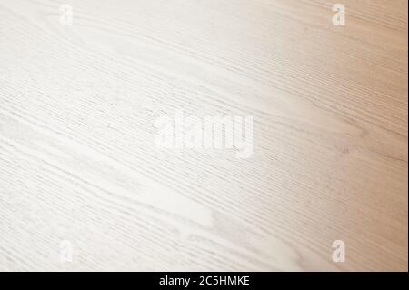 Light bright clean wooden background side view close up Stock Photo