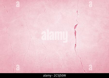 Pink of cement wall texture background. Stock Photo